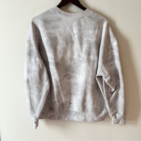 Journey World Tour Pullover Sweatshirt Size XXL logo Tie Dye Light Gray - Picture 6 of 6